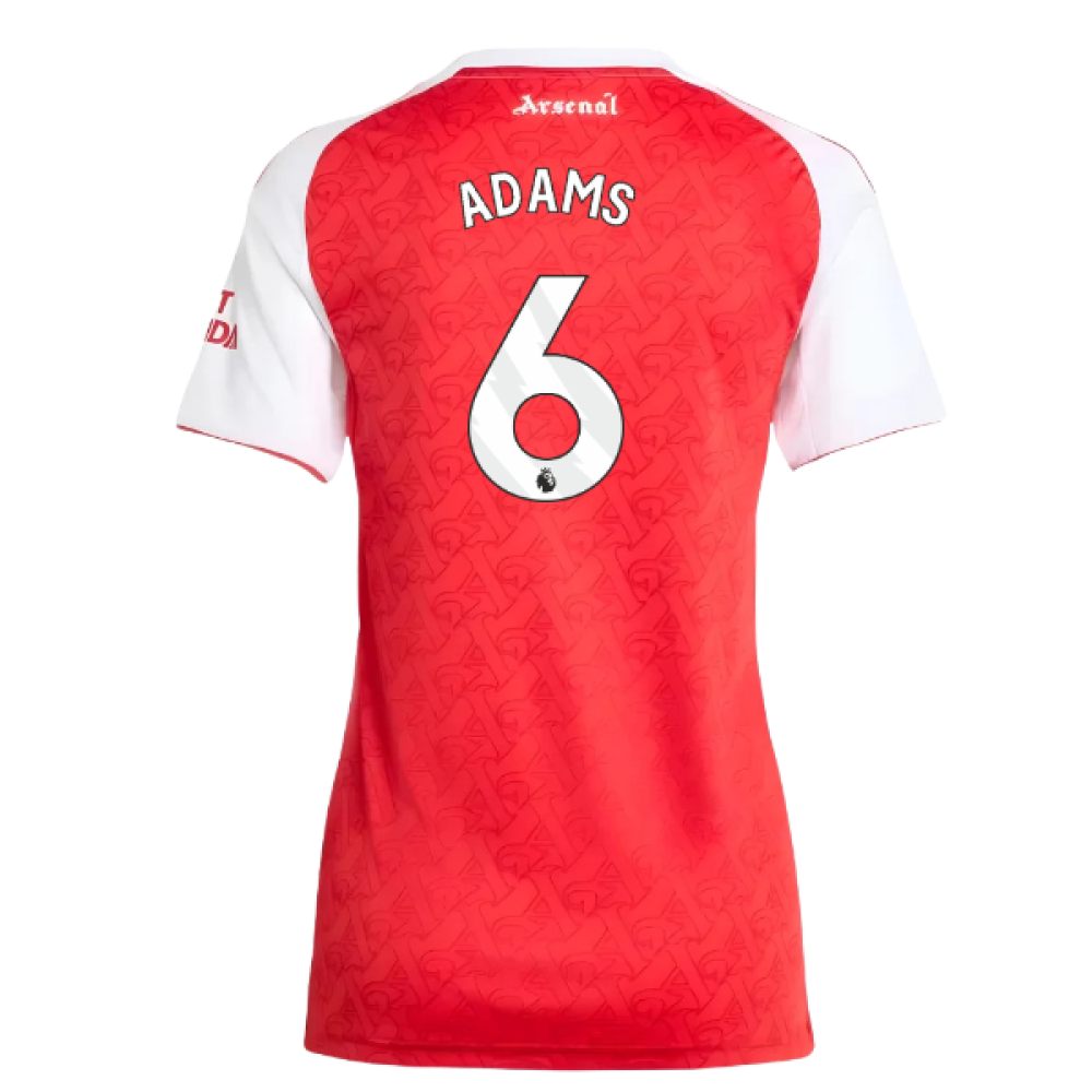 2025-2026 Arsenal Home Shirt (Womens) (Adams 6)