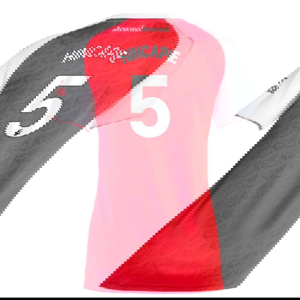 2025-2026 Arsenal Home Shirt (Womens) (Hincapie 5)