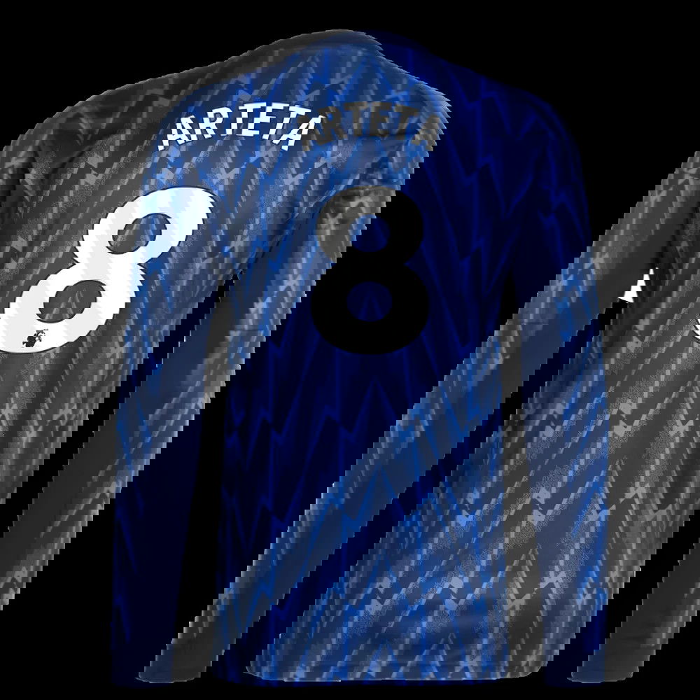 2025-2026 Arsenal Long Sleeve Away Shirt (Arteta 8)