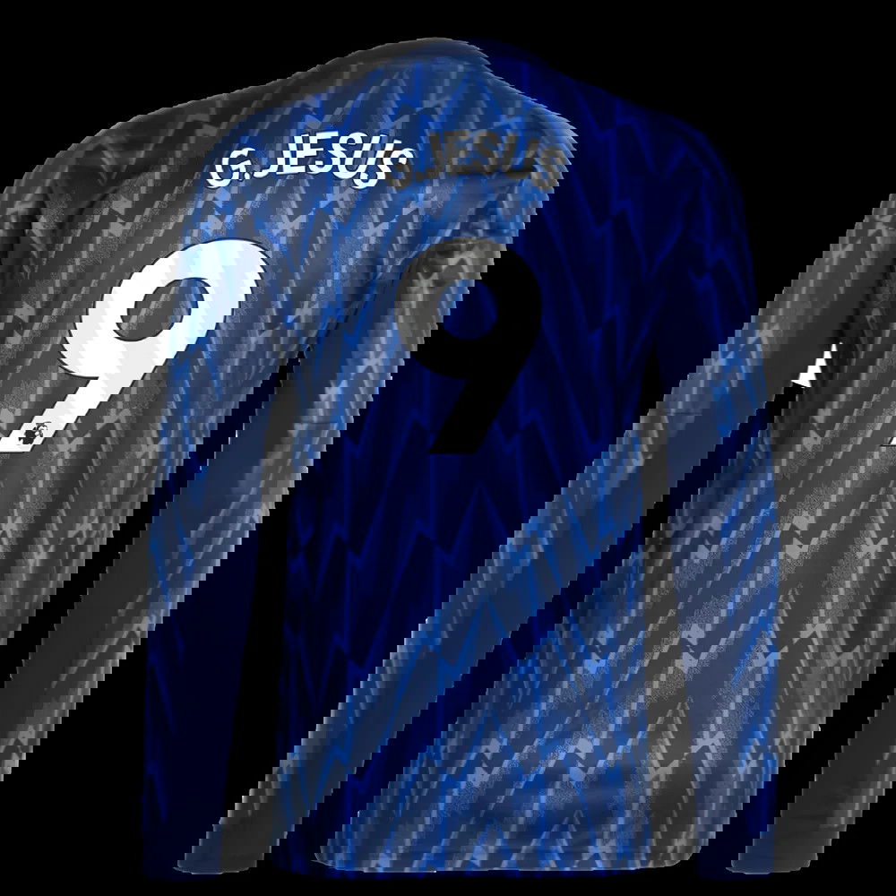 2025-2026 Arsenal Long Sleeve Away Shirt (G.Jesus 9)