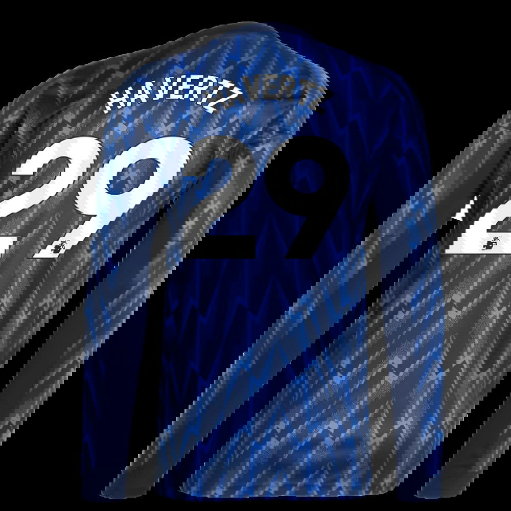 2025-2026 Arsenal Long Sleeve Away Shirt (Havertz 29)