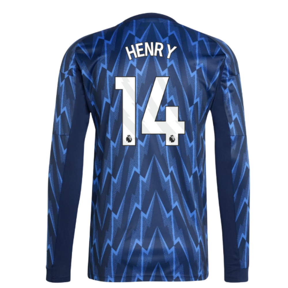 2025-2026 Arsenal Long Sleeve Away Shirt (Henry 14)
