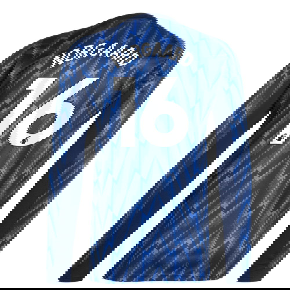 2025-2026 Arsenal Long Sleeve Away Shirt (Norgaard 16)