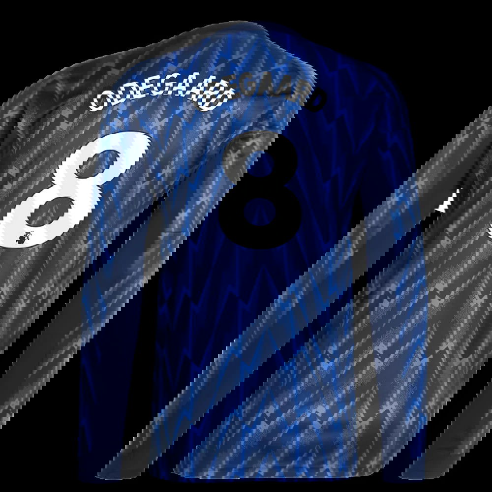 2025-2026 Arsenal Long Sleeve Away Shirt (Odegaard 8)