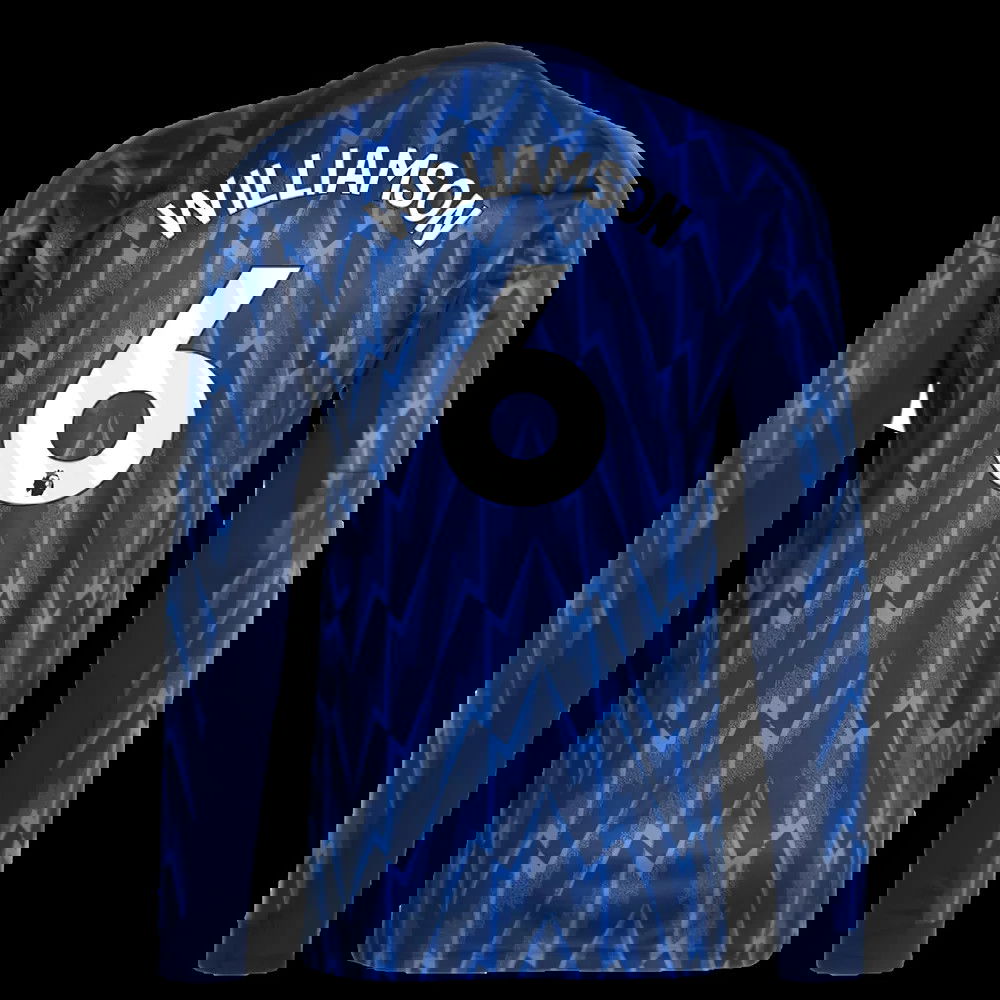 2025-2026 Arsenal Long Sleeve Away Shirt (Williamson 6)