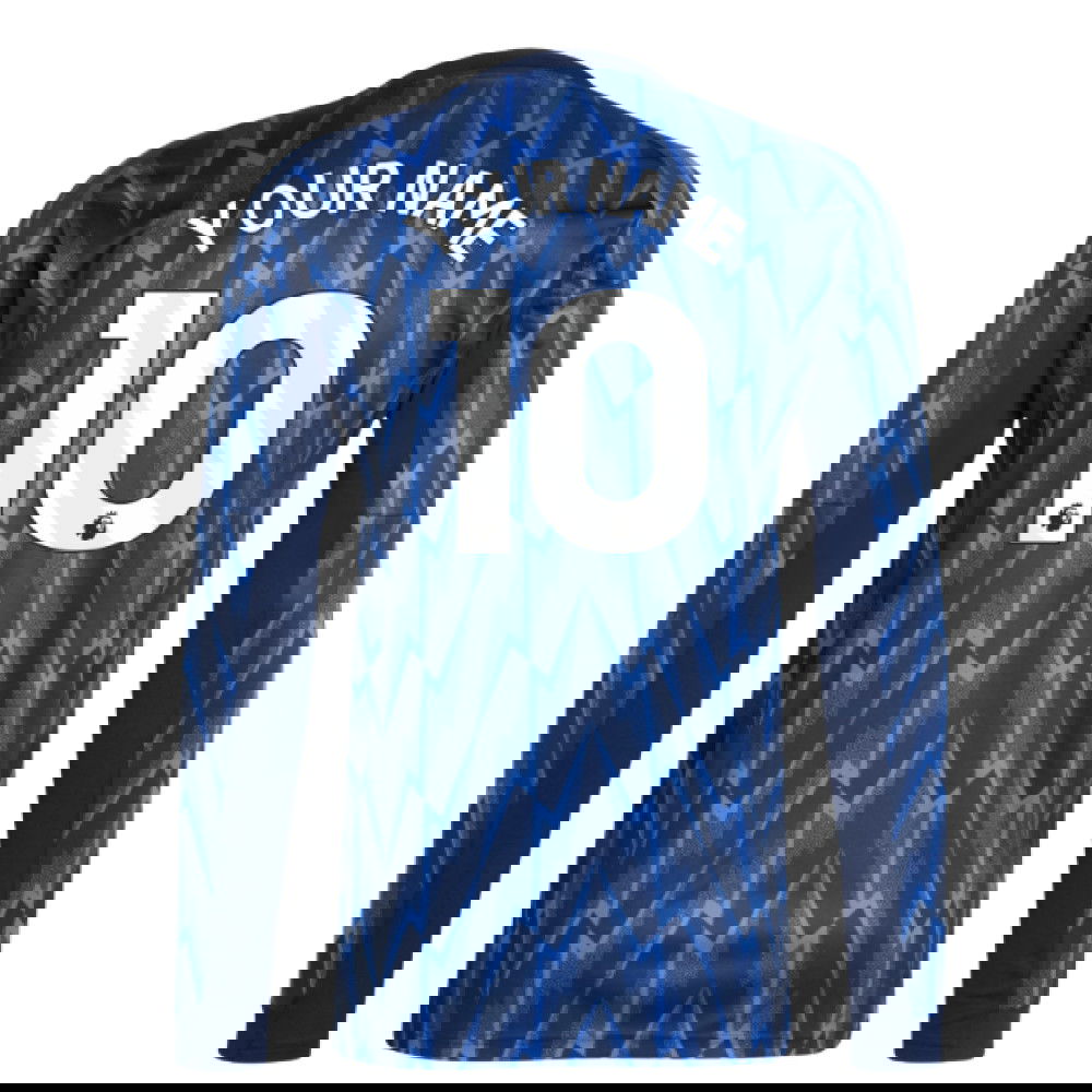 2025-2026 Arsenal Long Sleeve Away Shirt (Your Name)