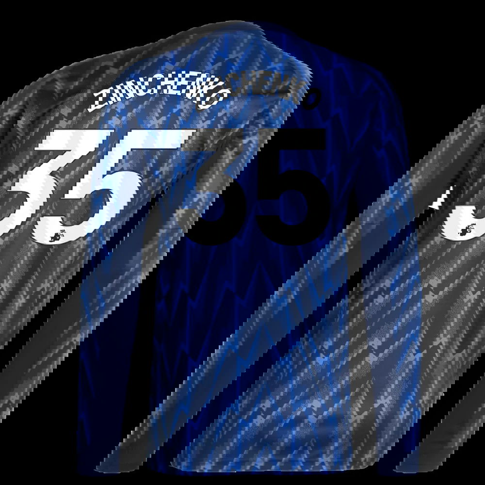 2025-2026 Arsenal Long Sleeve Away Shirt (Zinchenko 35)