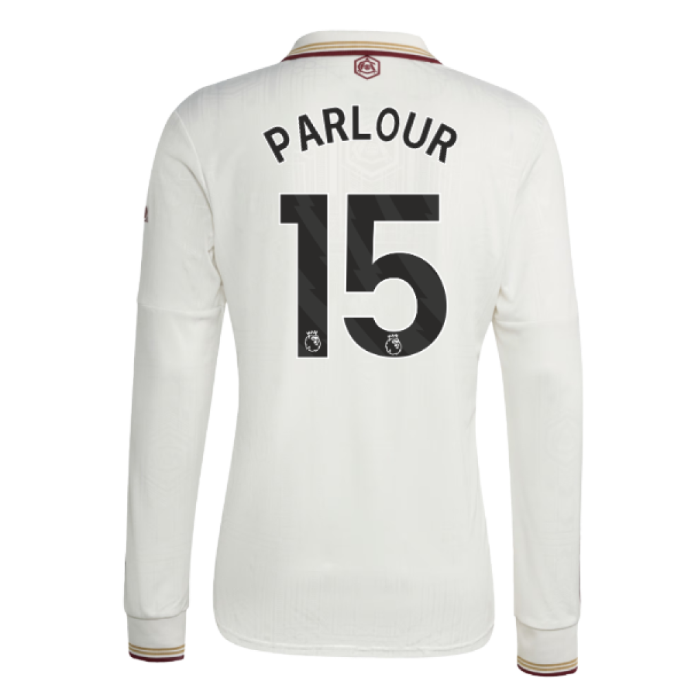 2025-2026 Arsenal Long Sleeve Third Shirt (Parlour 15)