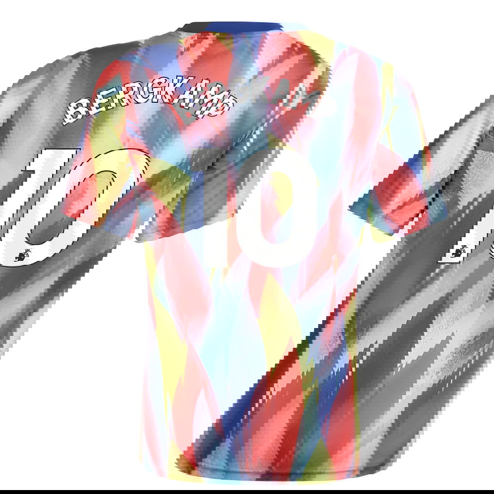 2025-2026 Arsenal Pre-Match Shirt (Victory Blue) - Kids (Bergkamp 10)