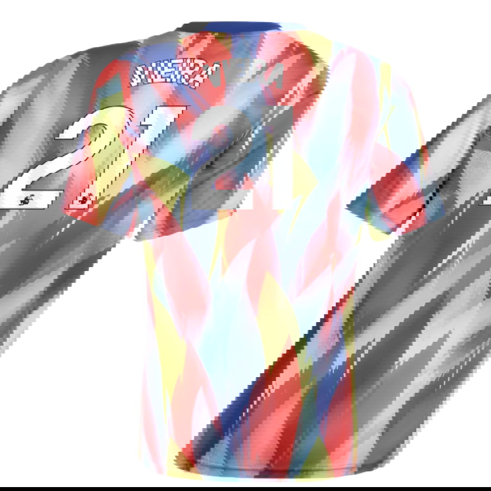 2025-2026 Arsenal Pre-Match Shirt (Victory Blue) - Kids (Vieira 21)