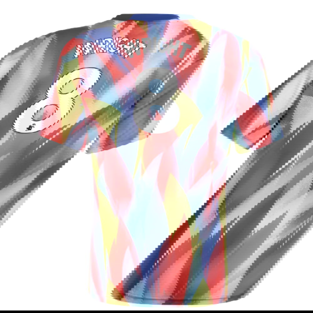 2025-2026 Arsenal Pre-Match Shirt (Victory Blue) - Kids (Wright 8)