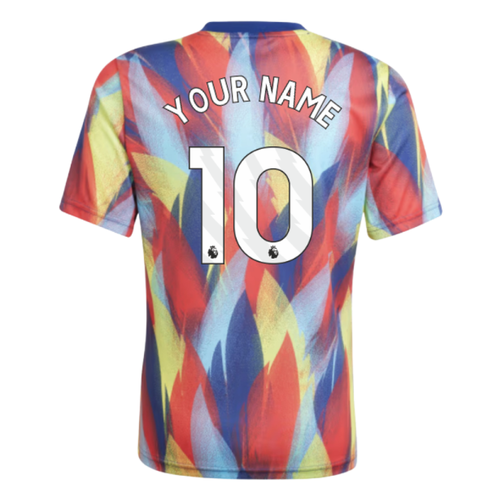 2025-2026 Arsenal Pre-Match Shirt (Victory Blue) - Kids (Your Name)