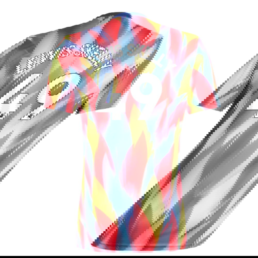 2025-2026 Arsenal Pre-Match Shirt (Victory Blue) (Lewis Skelly 49)