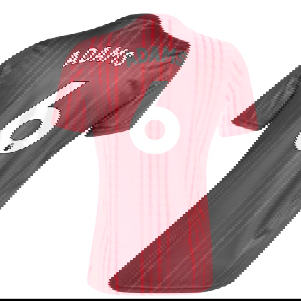 2025-2026 Arsenal Pre-Match Warm Up Shirt (Burgundy) (Adams 6)
