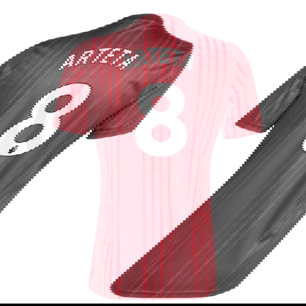 2025-2026 Arsenal Pre-Match Warm Up Shirt (Burgundy) (Arteta 8)