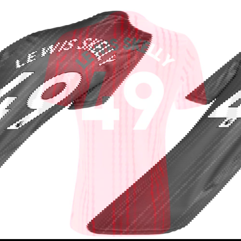 2025-2026 Arsenal Pre-Match Warm Up Shirt (Burgundy) (Lewis Skelly 49)