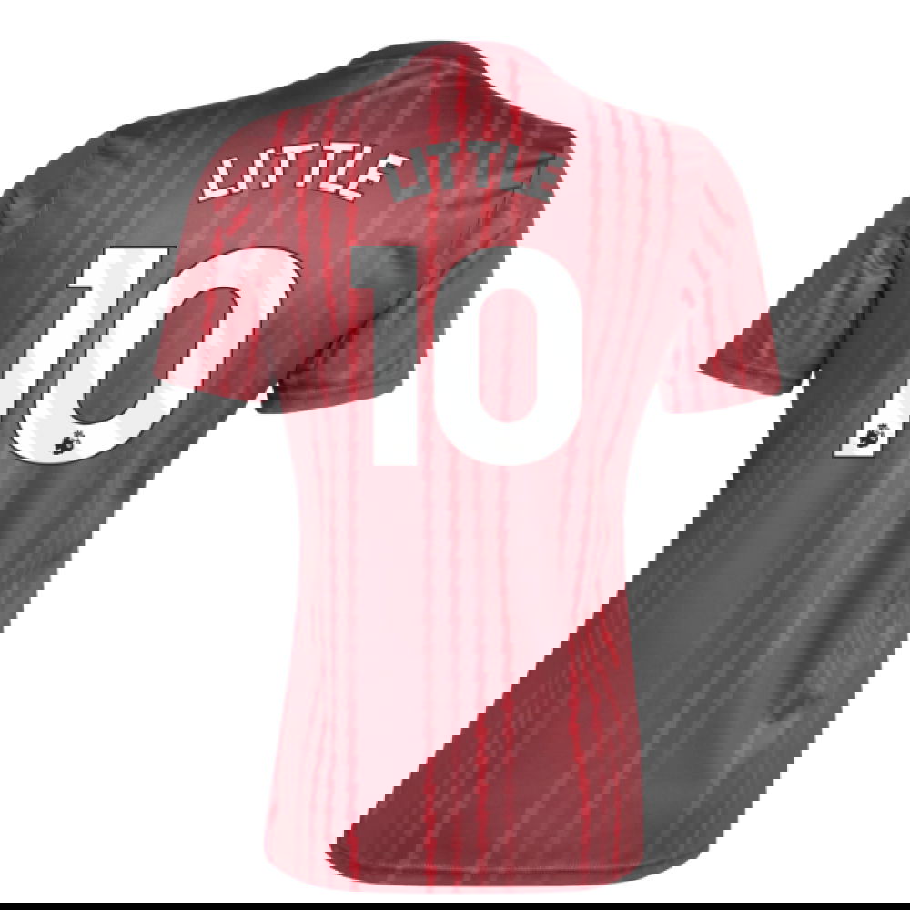 2025-2026 Arsenal Pre-Match Warm Up Shirt (Burgundy) (Little 10)