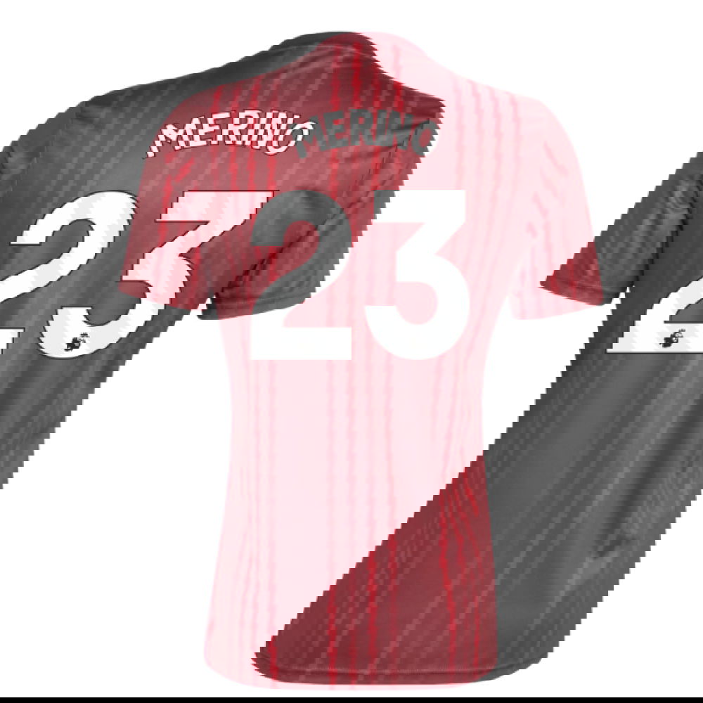 2025-2026 Arsenal Pre-Match Warm Up Shirt (Burgundy) (Merino 23)