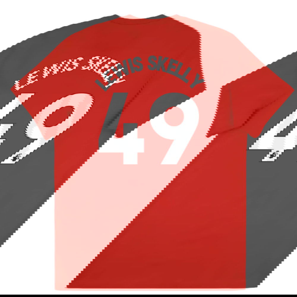 2025-2026 Arsenal Season Graphic Tee (Scarlet) (Lewis Skelly 49)