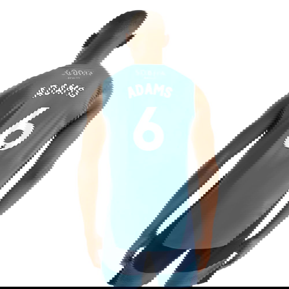 2025-2026 Arsenal Sleeveless Jersey (Blanch Blue) (Adams 6)