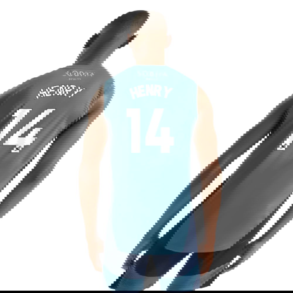 2025-2026 Arsenal Sleeveless Jersey (Blanch Blue) (Henry 14)