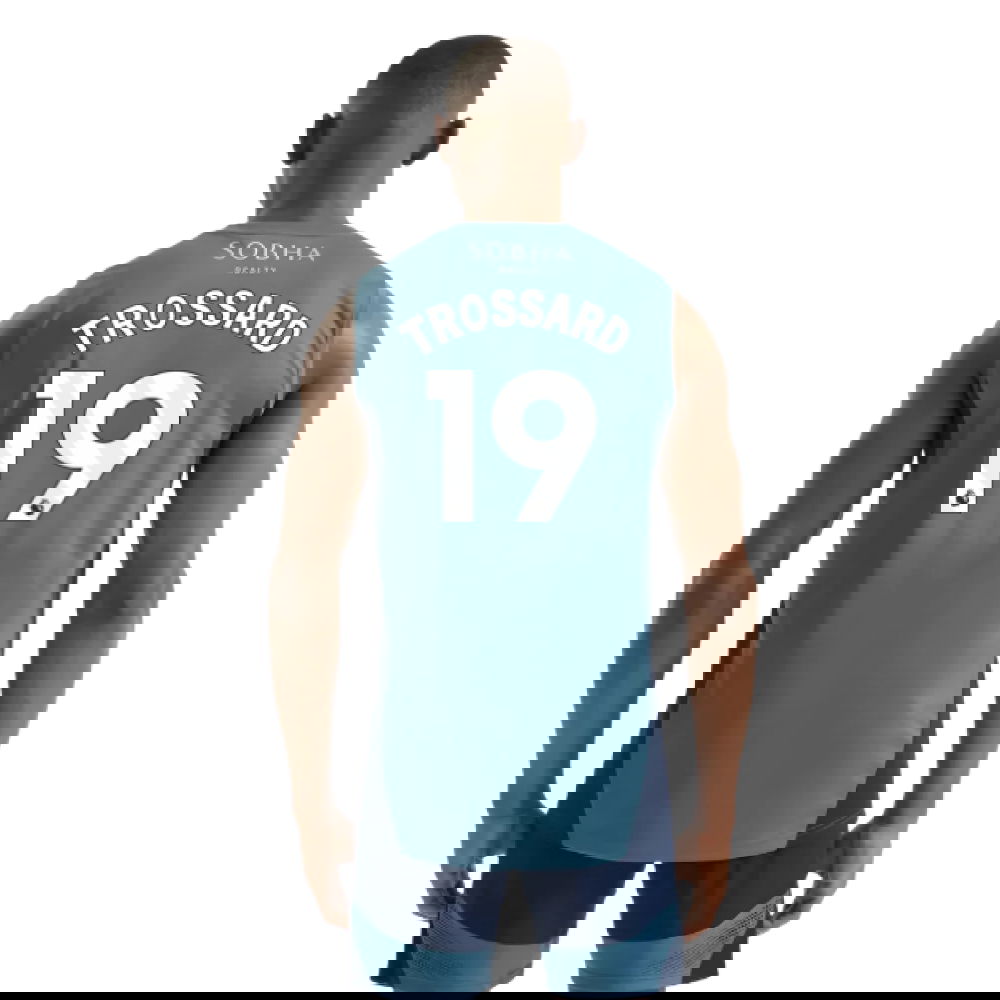 2025-2026 Arsenal Sleeveless Jersey (Blanch Blue) (Trossard 19)