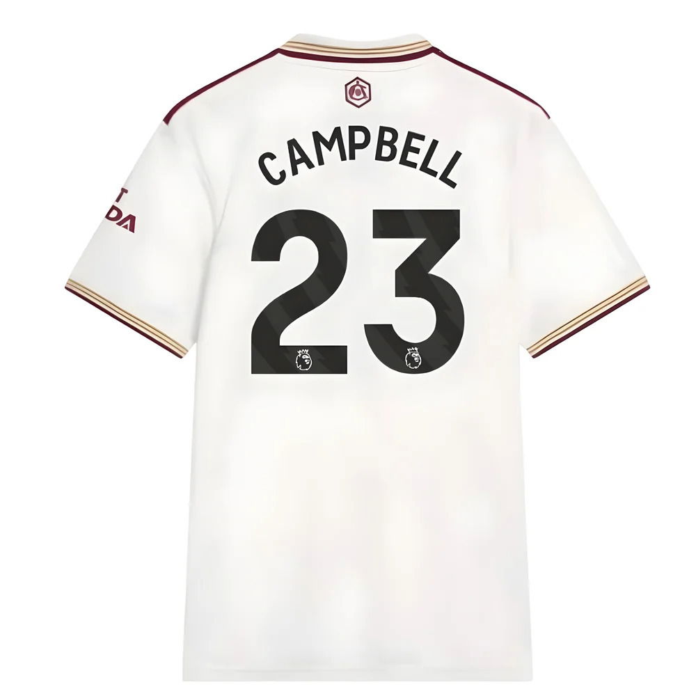 2025-2026 Arsenal Third Shirt (Campbell 23)