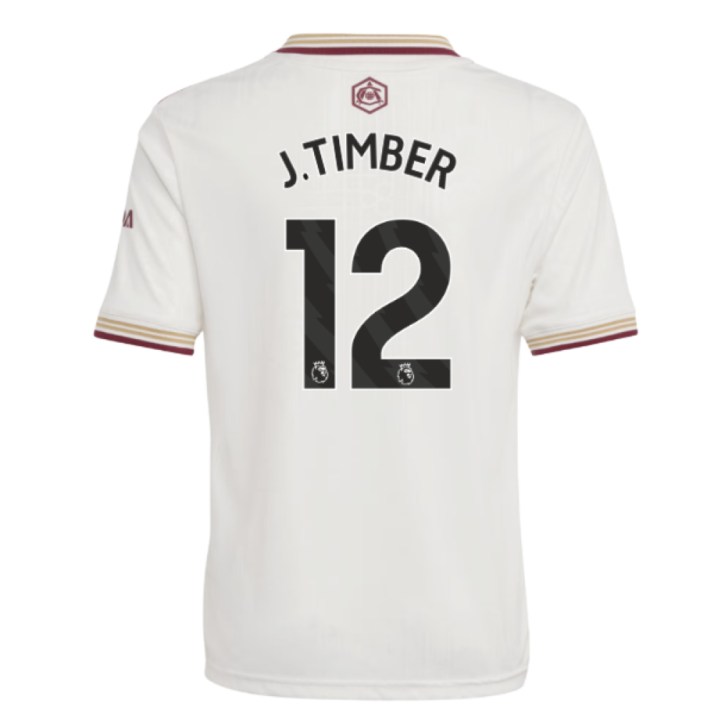 2025-2026 Arsenal Third Shirt (Kids) (J.Timber 12)