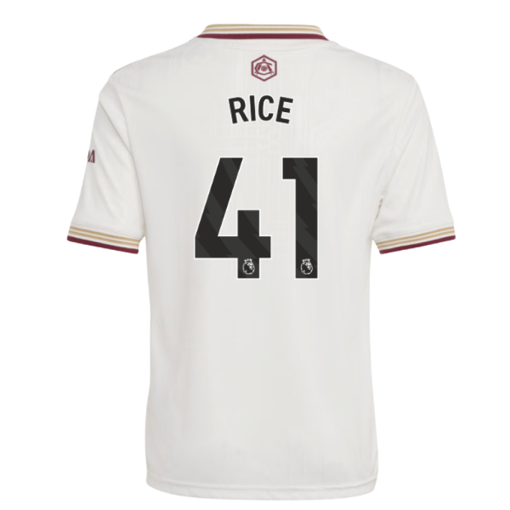 2025-2026 Arsenal Third Shirt (Kids) (Rice 41)