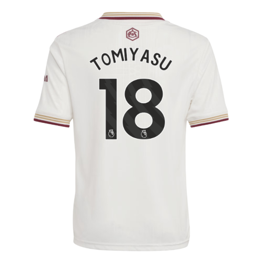 2025-2026 Arsenal Third Shirt (Kids) (Tomiyasu 18)