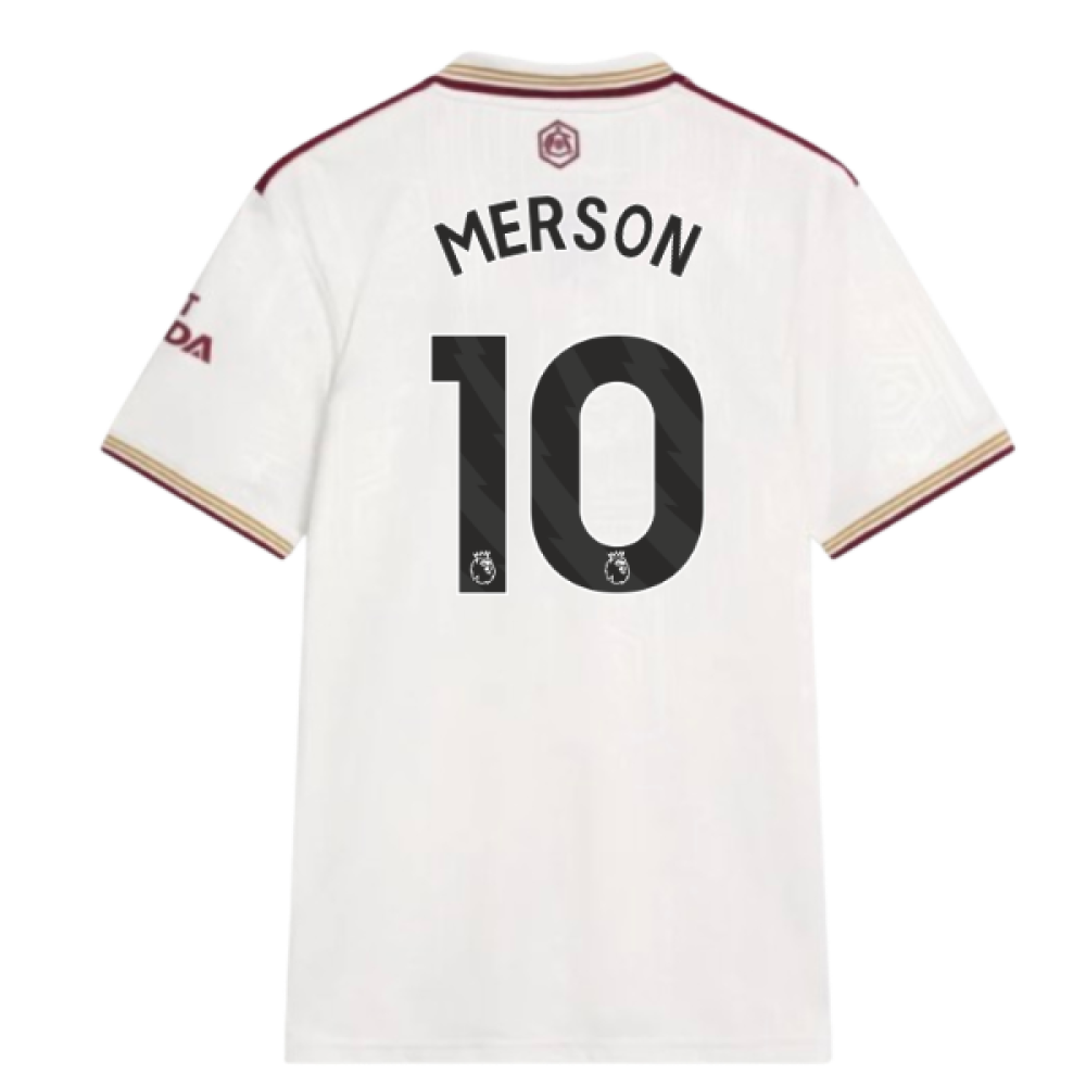 2025-2026 Arsenal Third Shirt (Merson 10)