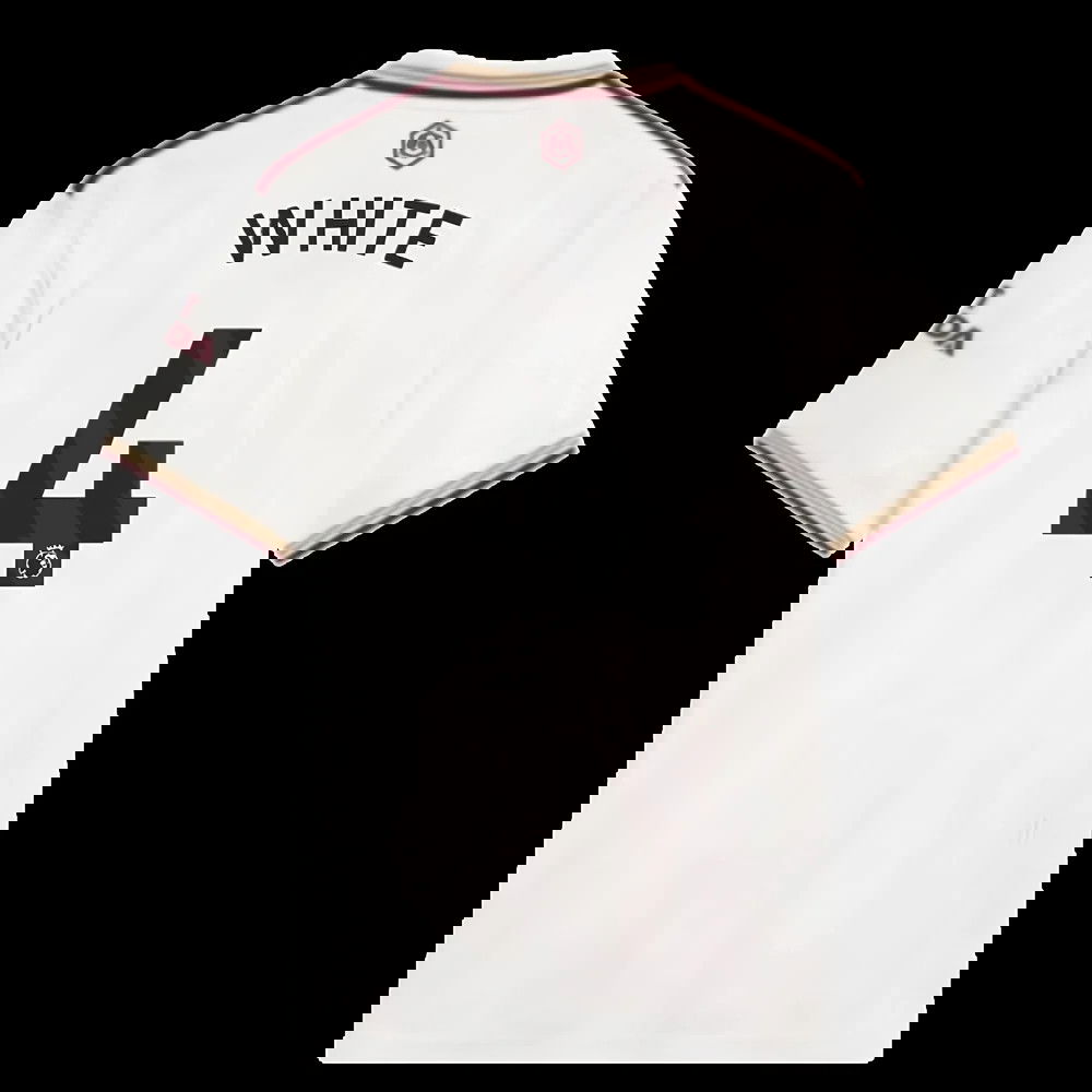 2025-2026 Arsenal Third Shirt (White 4)