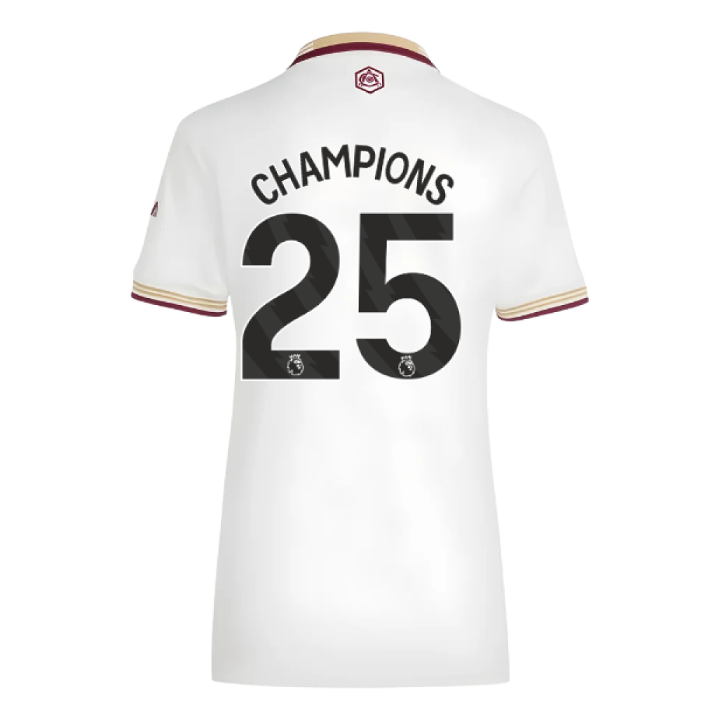 2025-2026 Arsenal Third Shirt (Womens) (Champions 25)