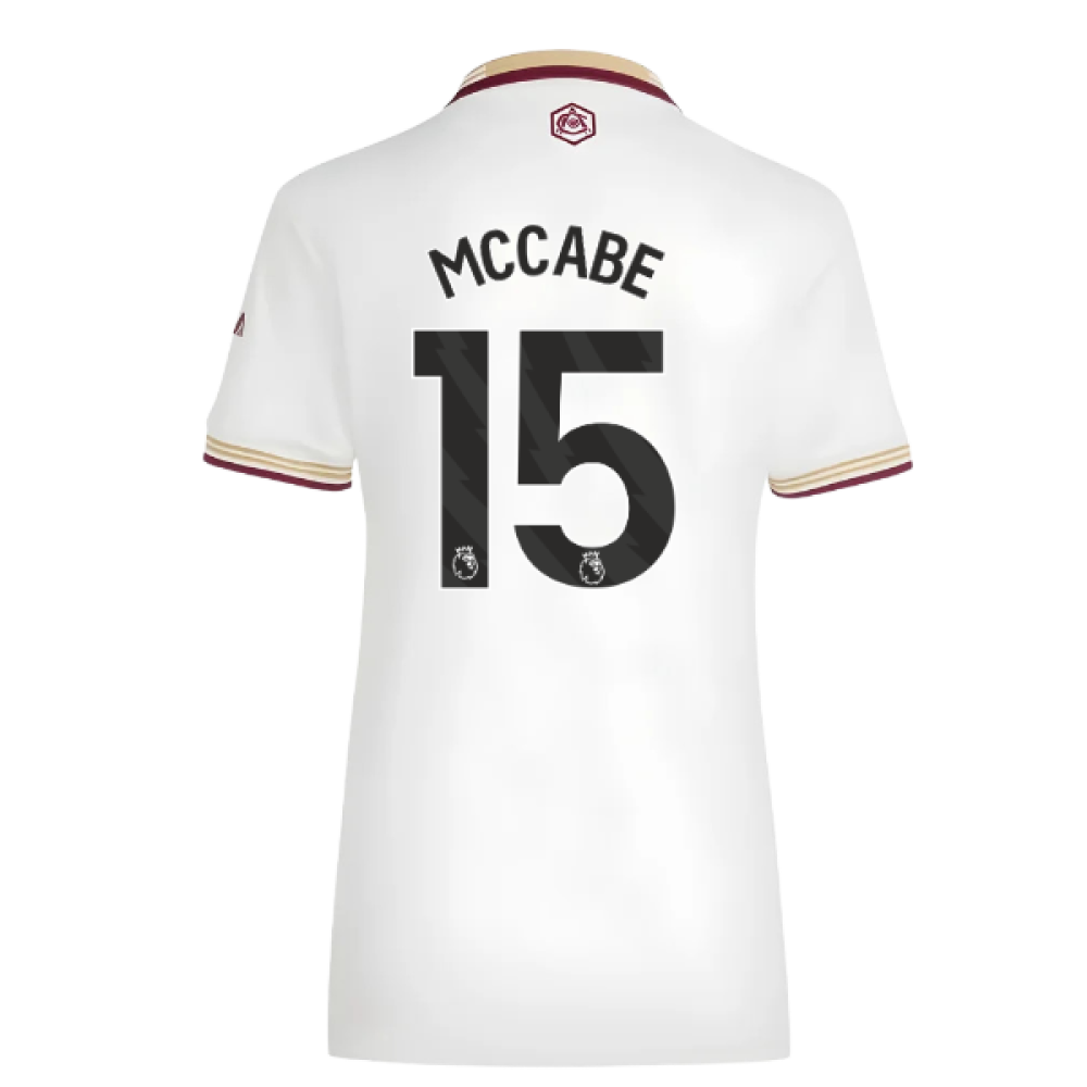 2025-2026 Arsenal Third Shirt (Womens) (McCabe 15)