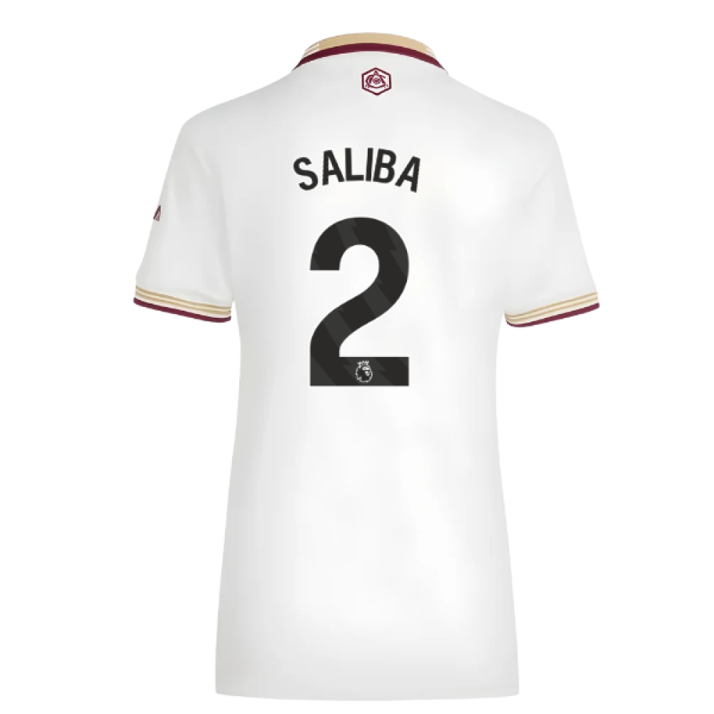 2025-2026 Arsenal Third Shirt (Womens) (Saliba 2)