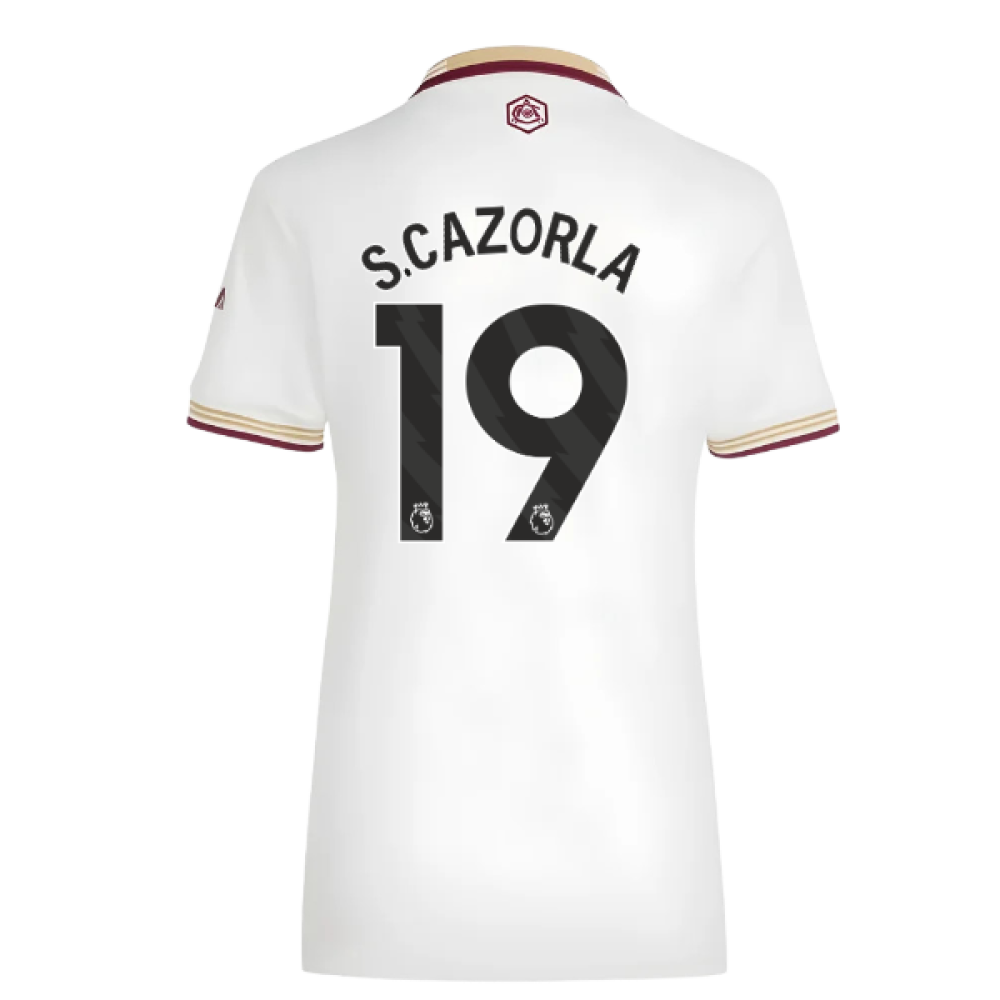 2025-2026 Arsenal Third Shirt (Womens) (S.Cazorla 19)