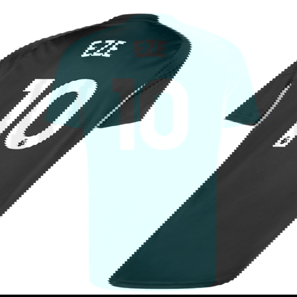 2025-2026 Arsenal Training Jersey (Aurora Ivy) (Eze 10)