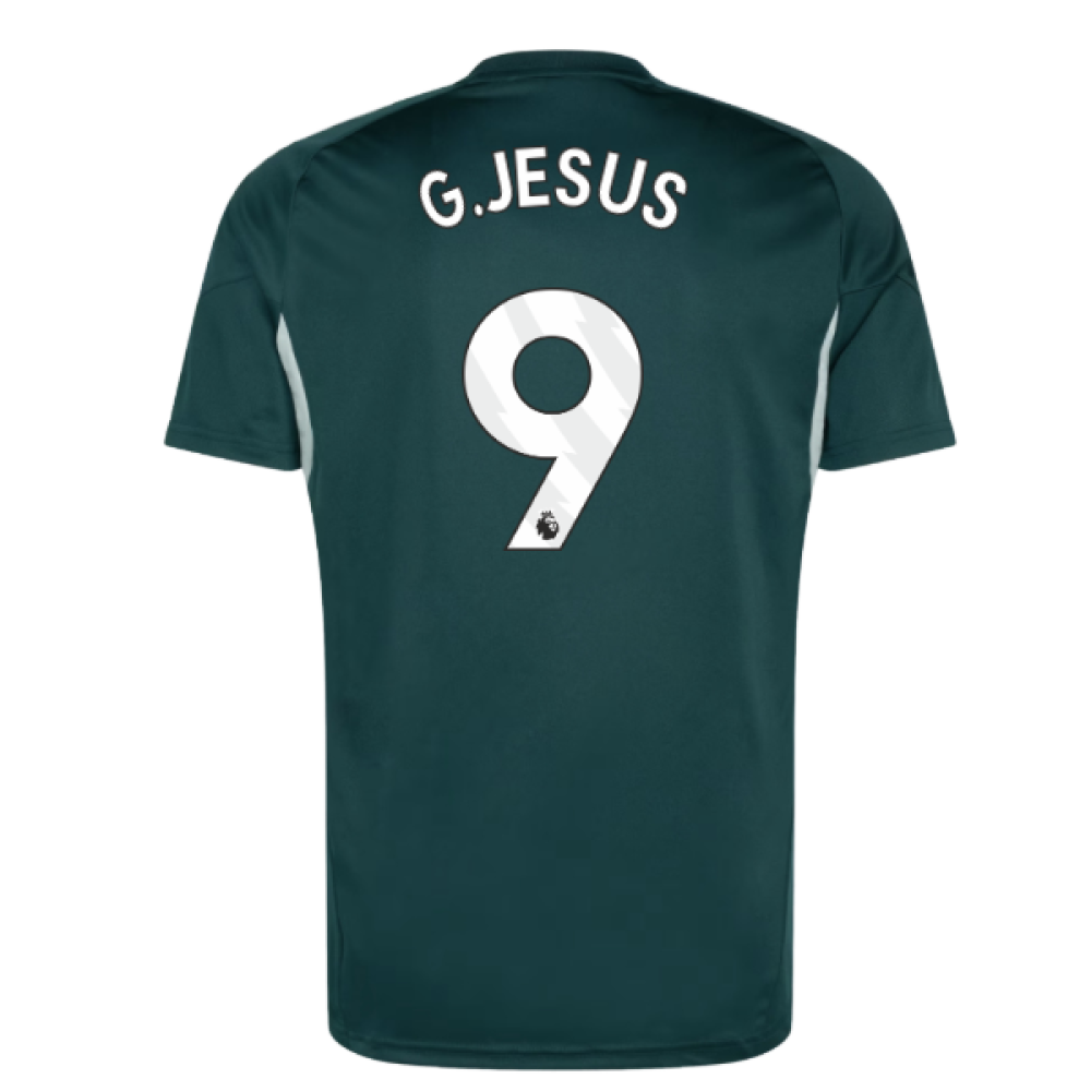 2025-2026 Arsenal Training Jersey (Aurora Ivy) (G.Jesus 9)