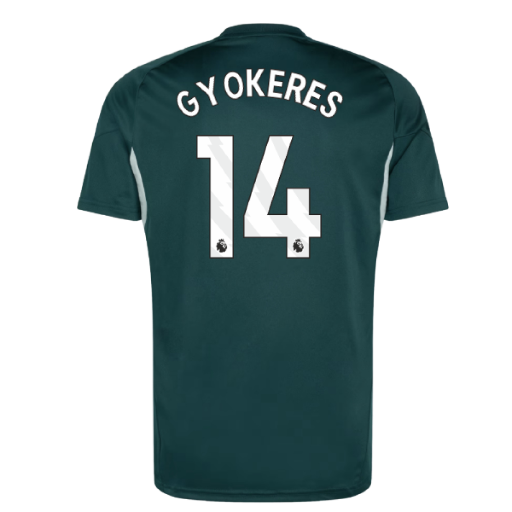 2025-2026 Arsenal Training Jersey (Aurora Ivy) (Gyokeres 14)