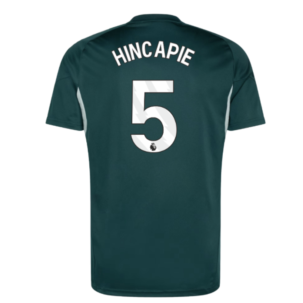 2025-2026 Arsenal Training Jersey (Aurora Ivy) (Hincapie 5)