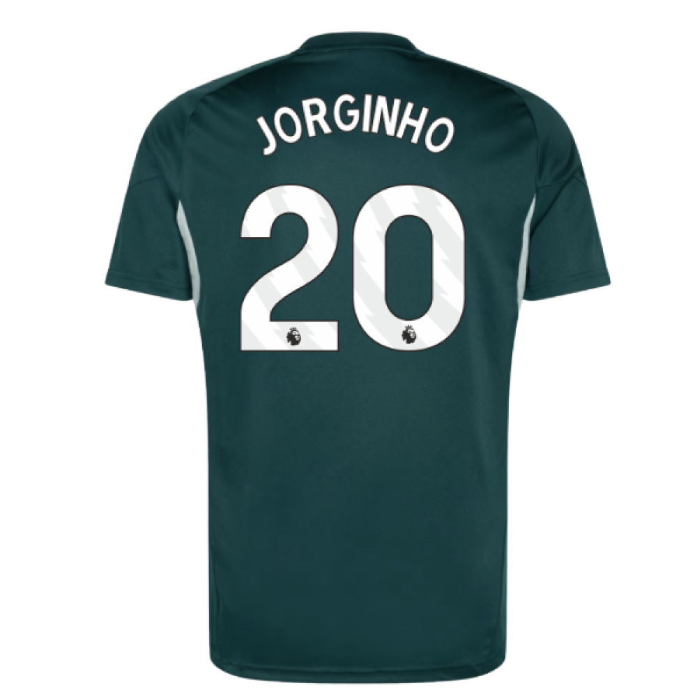 2025-2026 Arsenal Training Jersey (Aurora Ivy) (Jorginho 20)