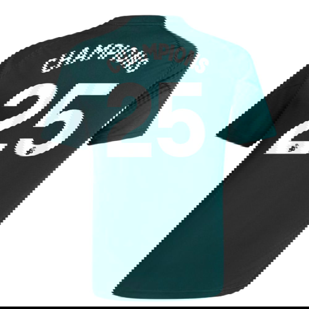 2025-2026 Arsenal Training Jersey (Aurora Ivy) - Kids (Champions 25)