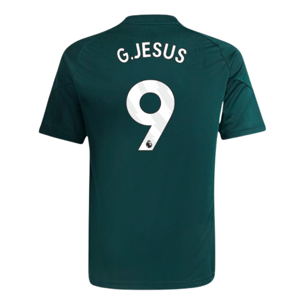2025-2026 Arsenal Training Jersey (Aurora Ivy) - Kids (G.Jesus 9)