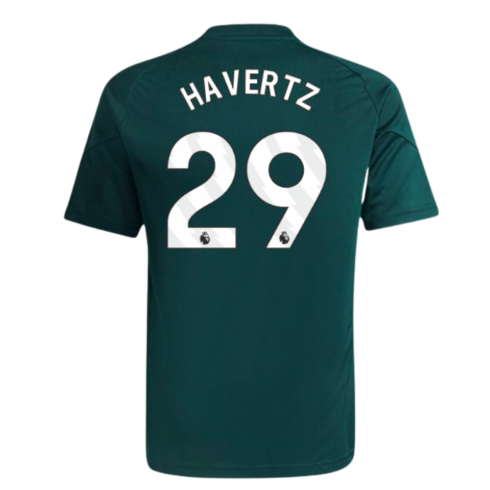 2025-2026 Arsenal Training Jersey (Aurora Ivy) - Kids (Havertz 29)