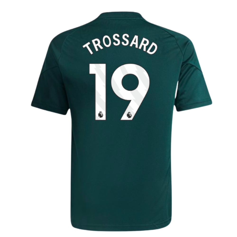 2025-2026 Arsenal Training Jersey (Aurora Ivy) - Kids (Trossard 19)