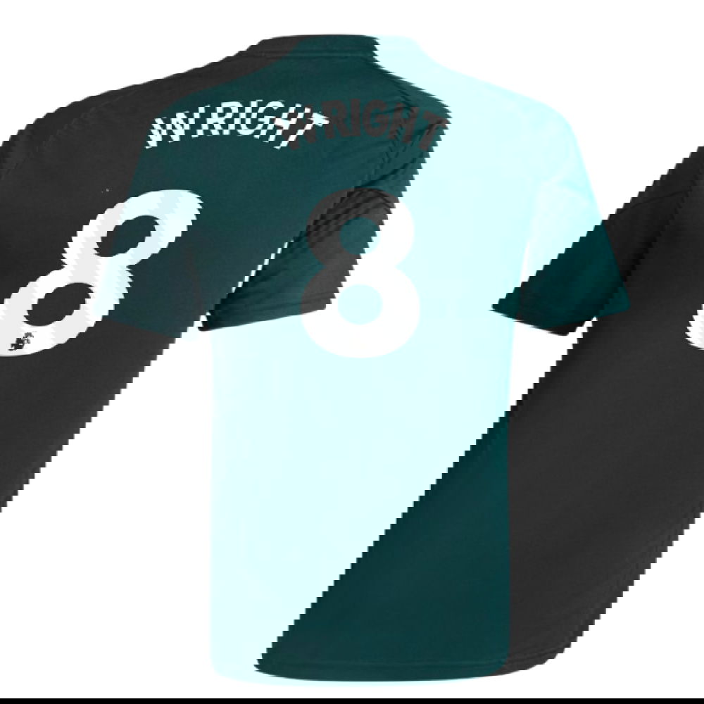 2025-2026 Arsenal Training Jersey (Aurora Ivy) - Kids (Wright 8)