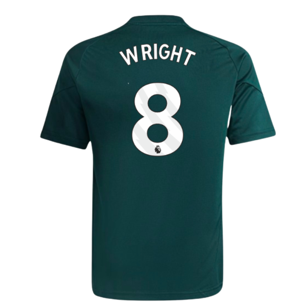2025-2026 Arsenal Training Jersey (Aurora Ivy) - Kids (Wright 8)