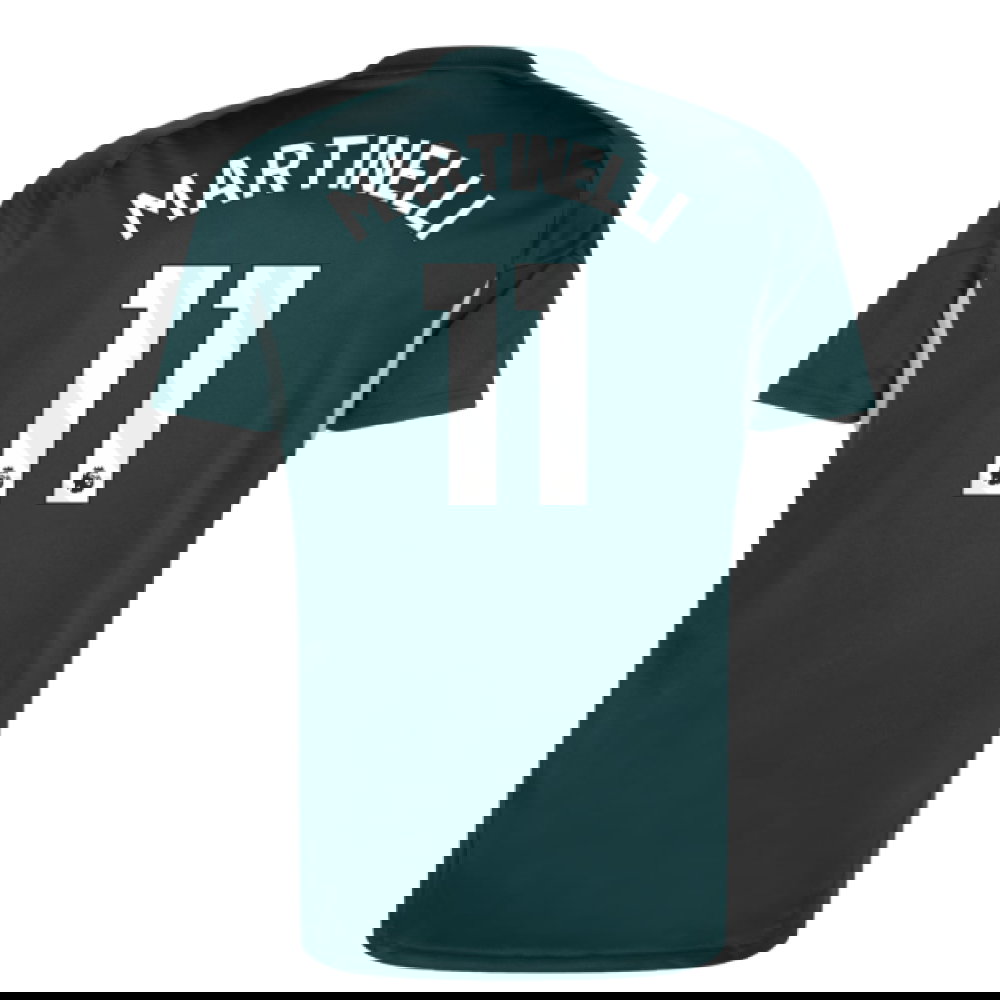2025-2026 Arsenal Training Jersey (Aurora Ivy) (Martinelli 11)