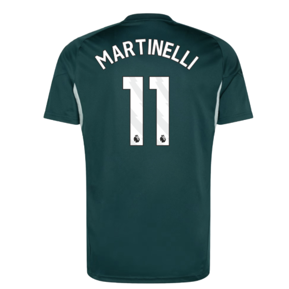 2025-2026 Arsenal Training Jersey (Aurora Ivy) (Martinelli 11)