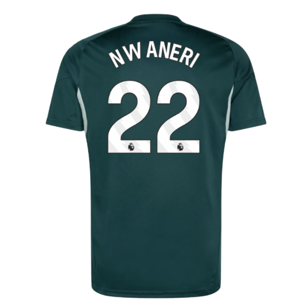 2025-2026 Arsenal Training Jersey (Aurora Ivy) (Nwaneri 22)